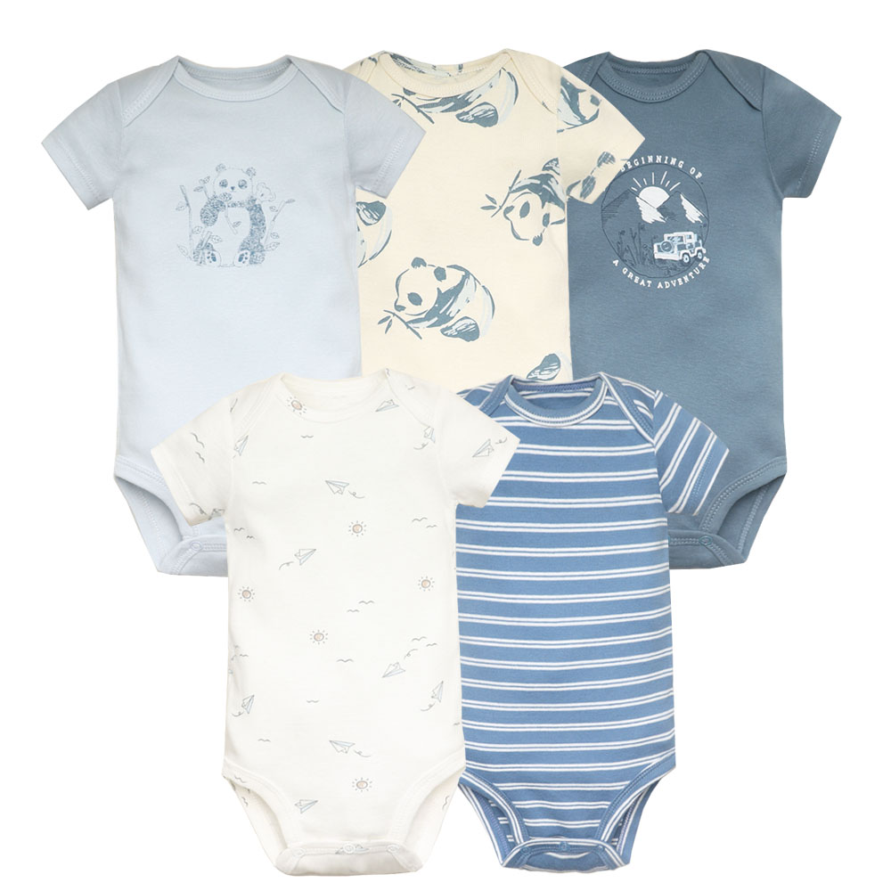 5pcs/lot Baby Bodysuit Fashion - đánh giá và giá Baby Products Essential