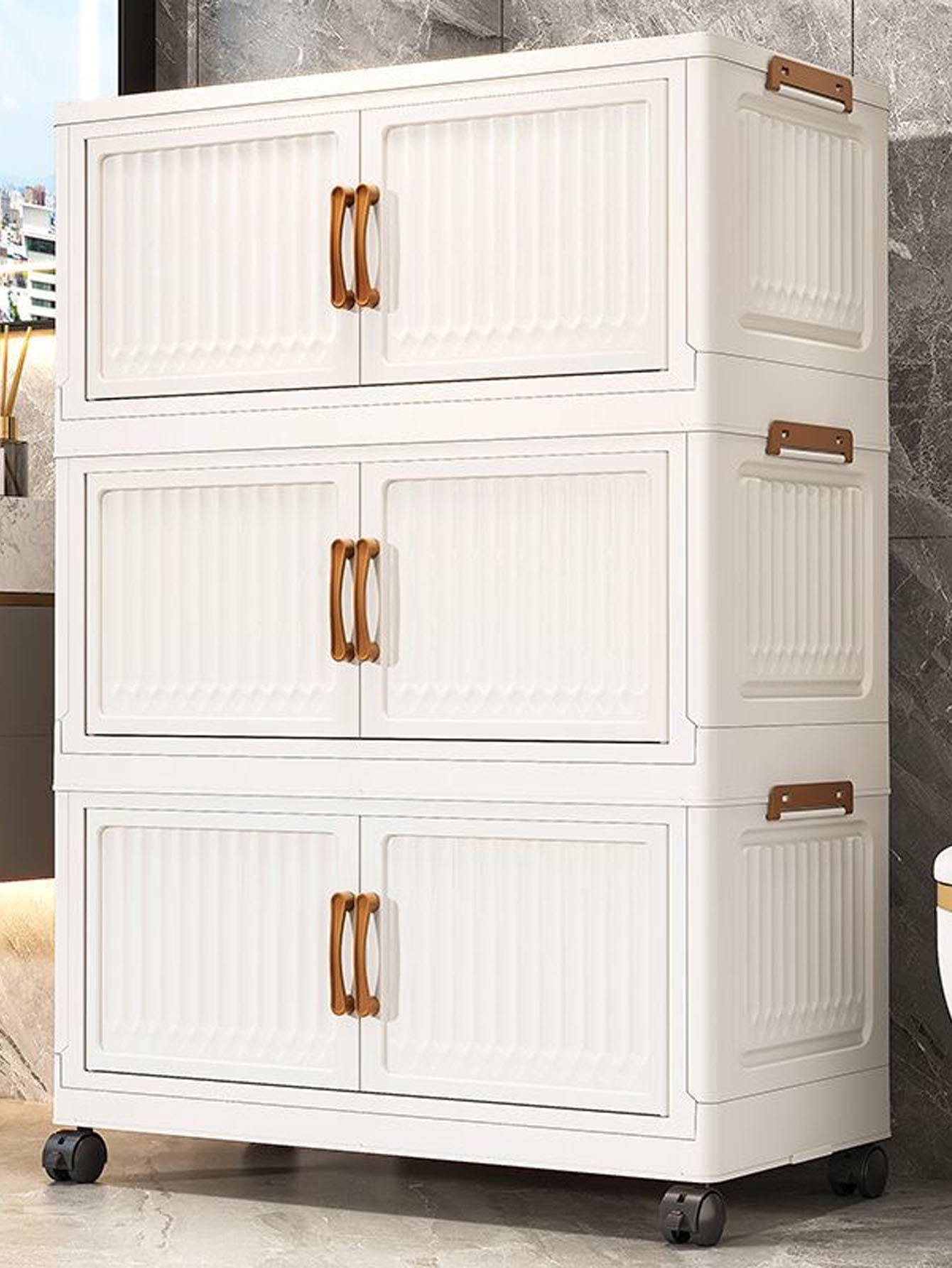 Foldable No-Install Multi-Laye - đánh giá và giá Baby Products Storage Box